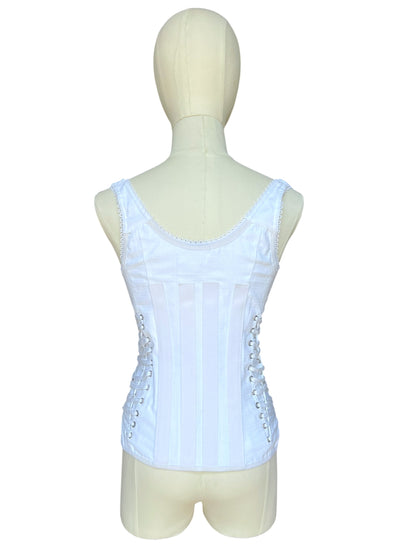 Dolce & Gabbana bondage strap corset