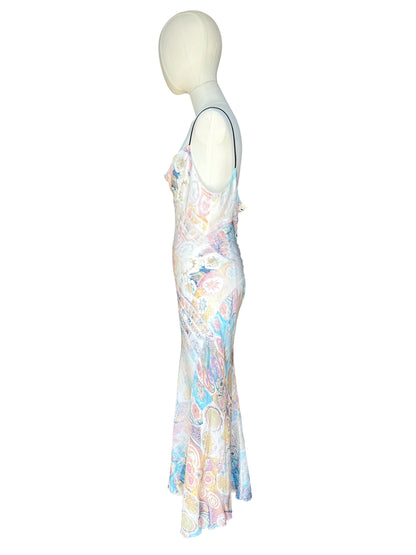 Roberto Cavalli vintage printed silk dress