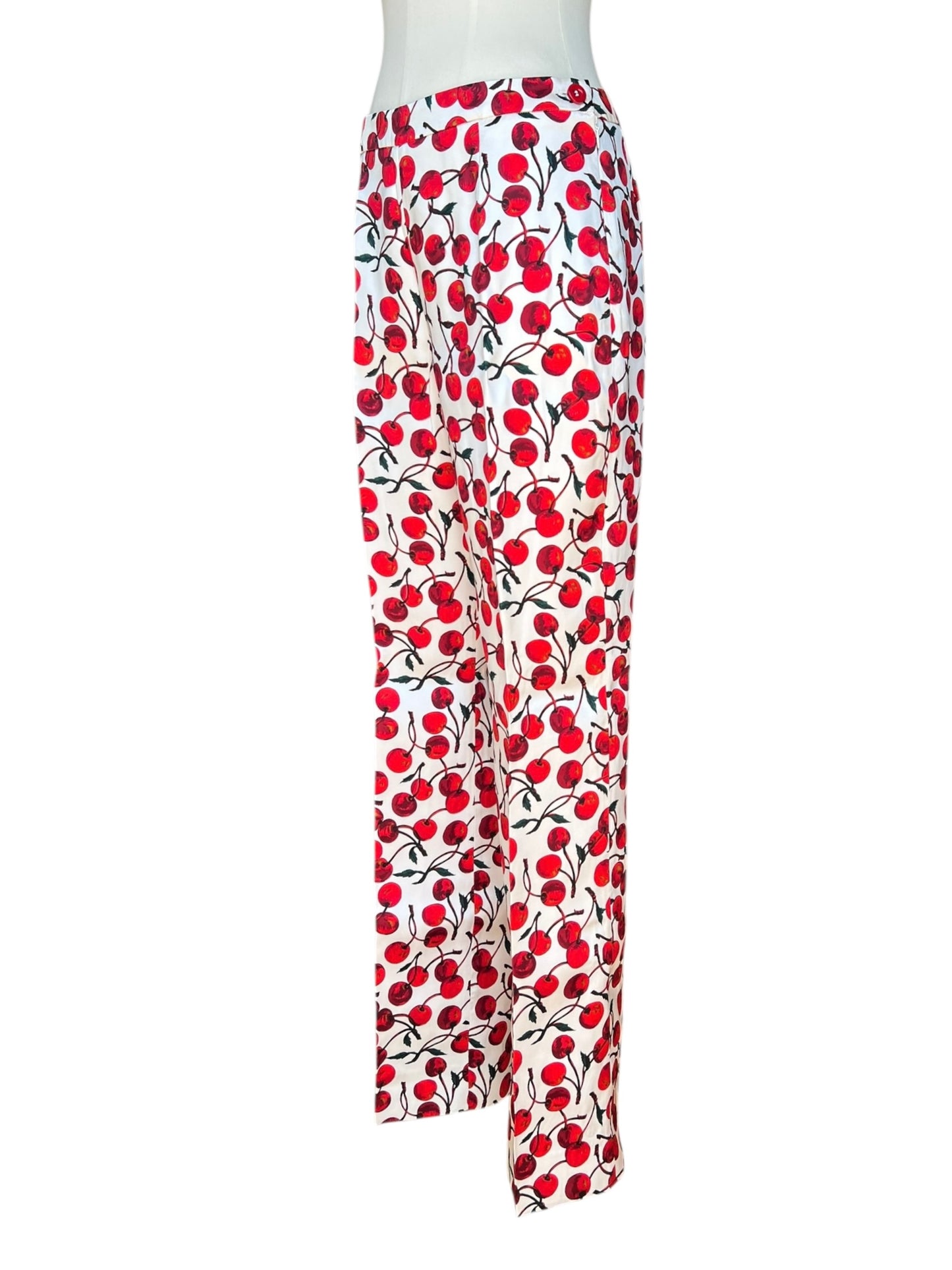 Dolce & Gabbana Cherry printed pants