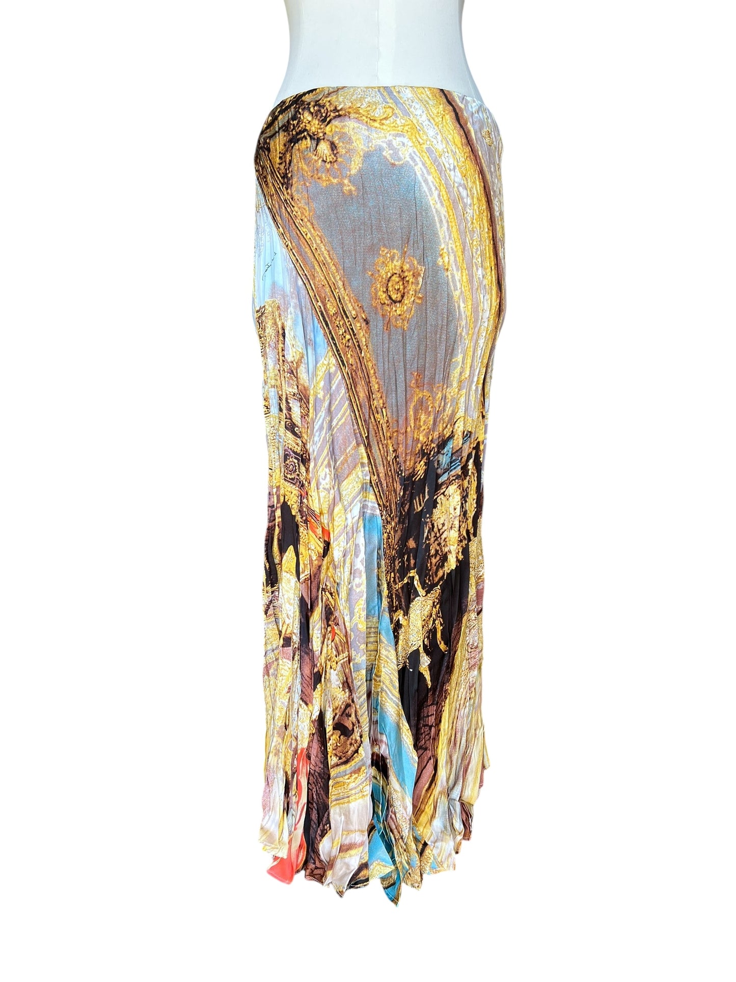 Roberto Cavalli Gonna Midi in Seta