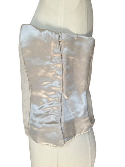 Prada linen vintage bustier
