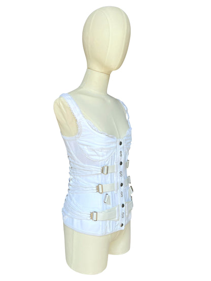Dolce & Gabbana bondage strap corset