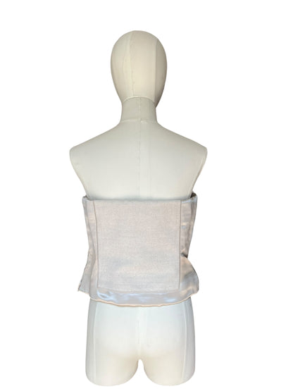Prada linen vintage bustier