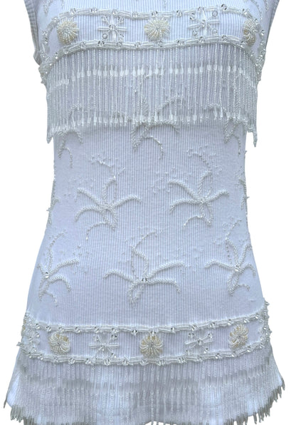 Dolce & Gabbana embroidered tank top