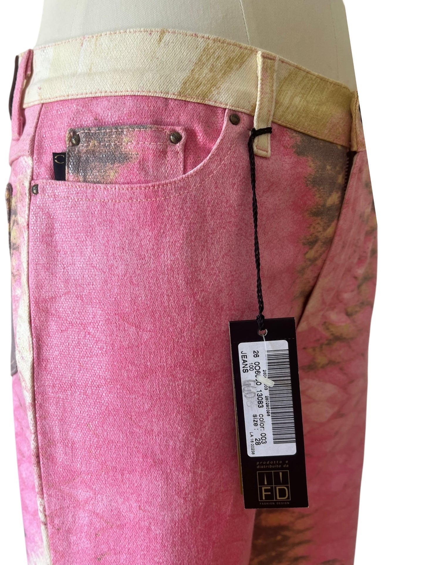 Just Cavalli pink pants