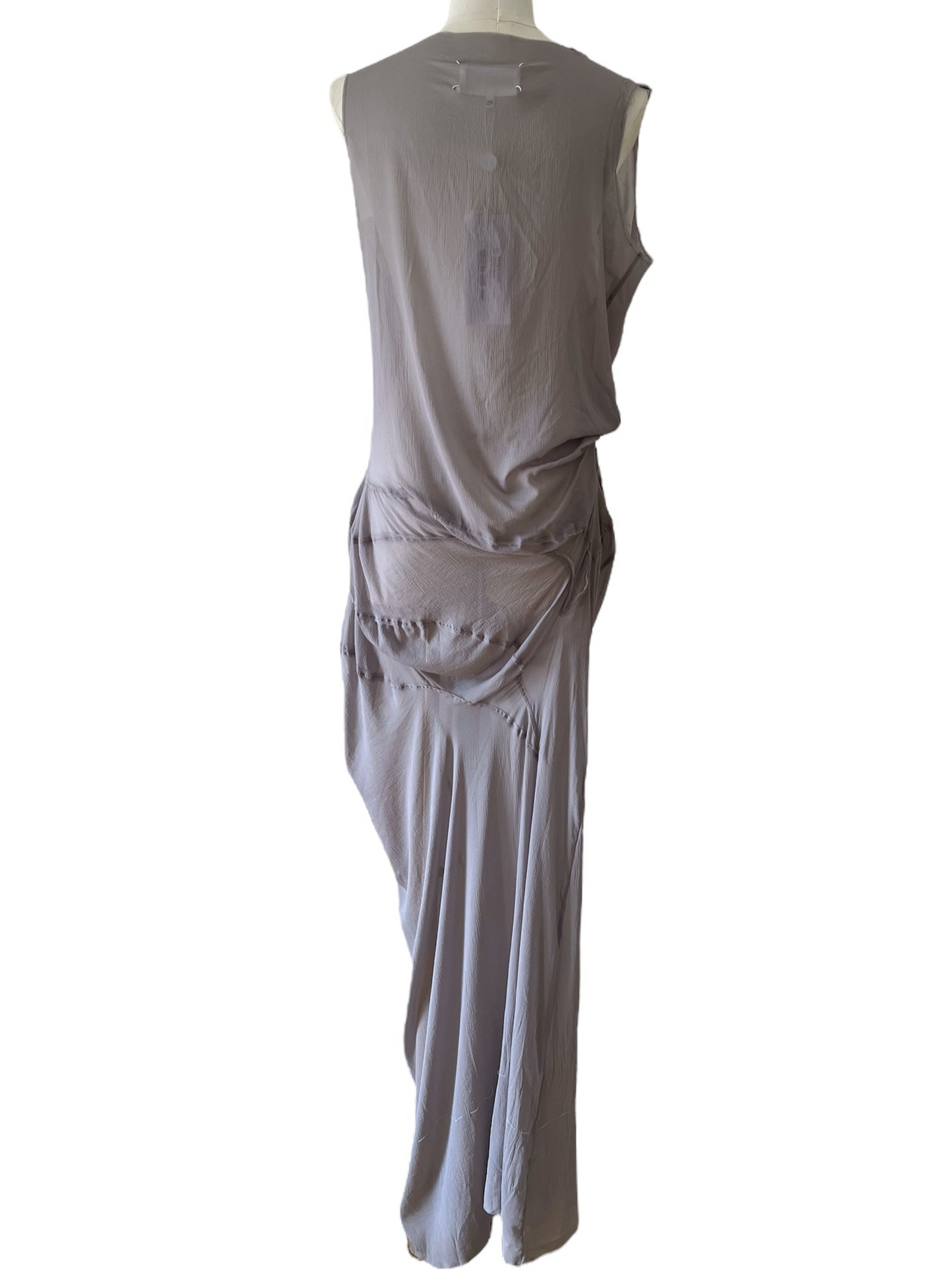 M. Martin Margiela gray long dress