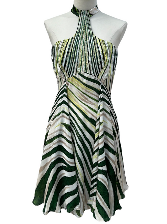 Roberto Cavalli halter dress