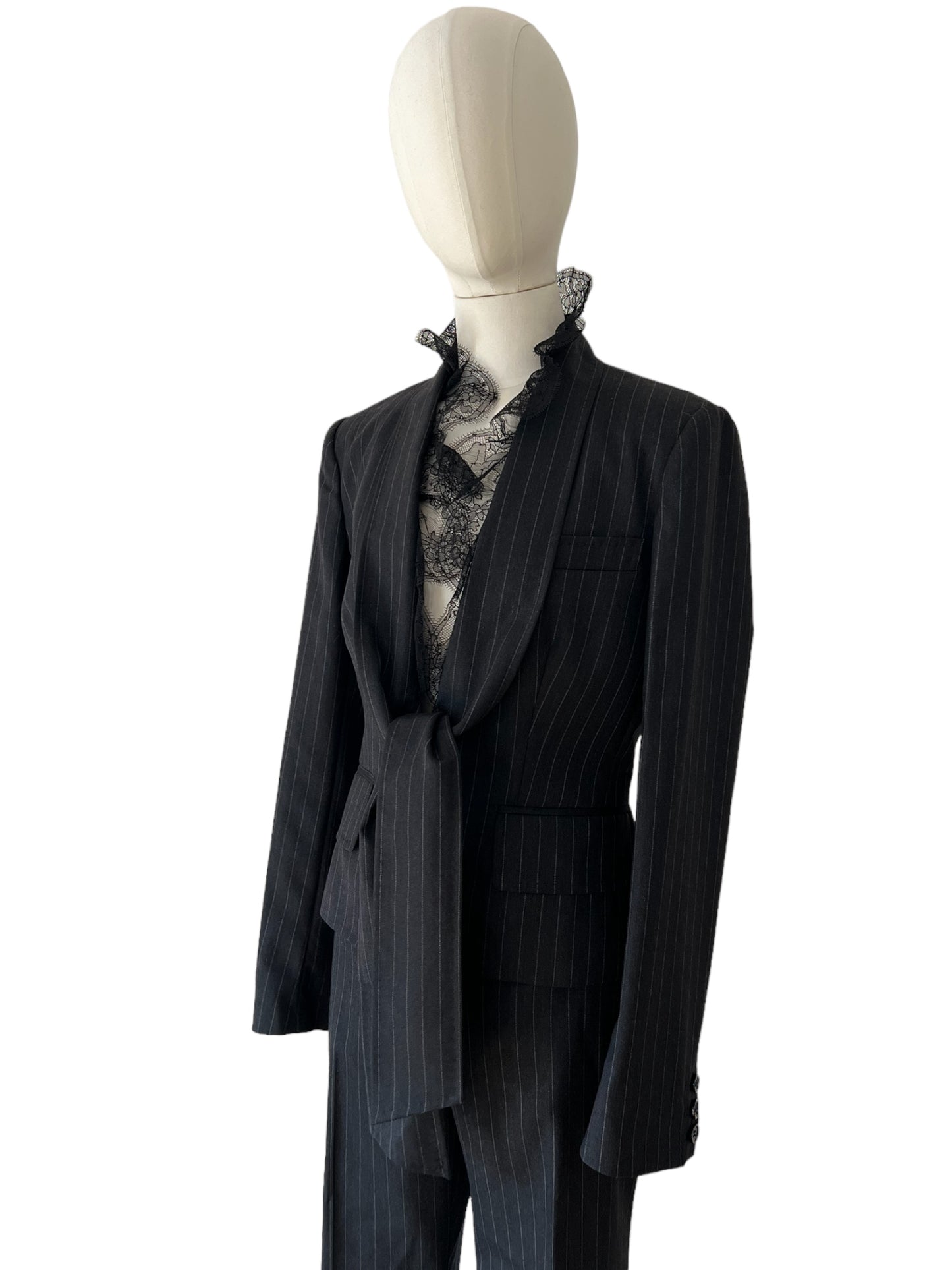 Dolce&Gabbana black wool tailleur