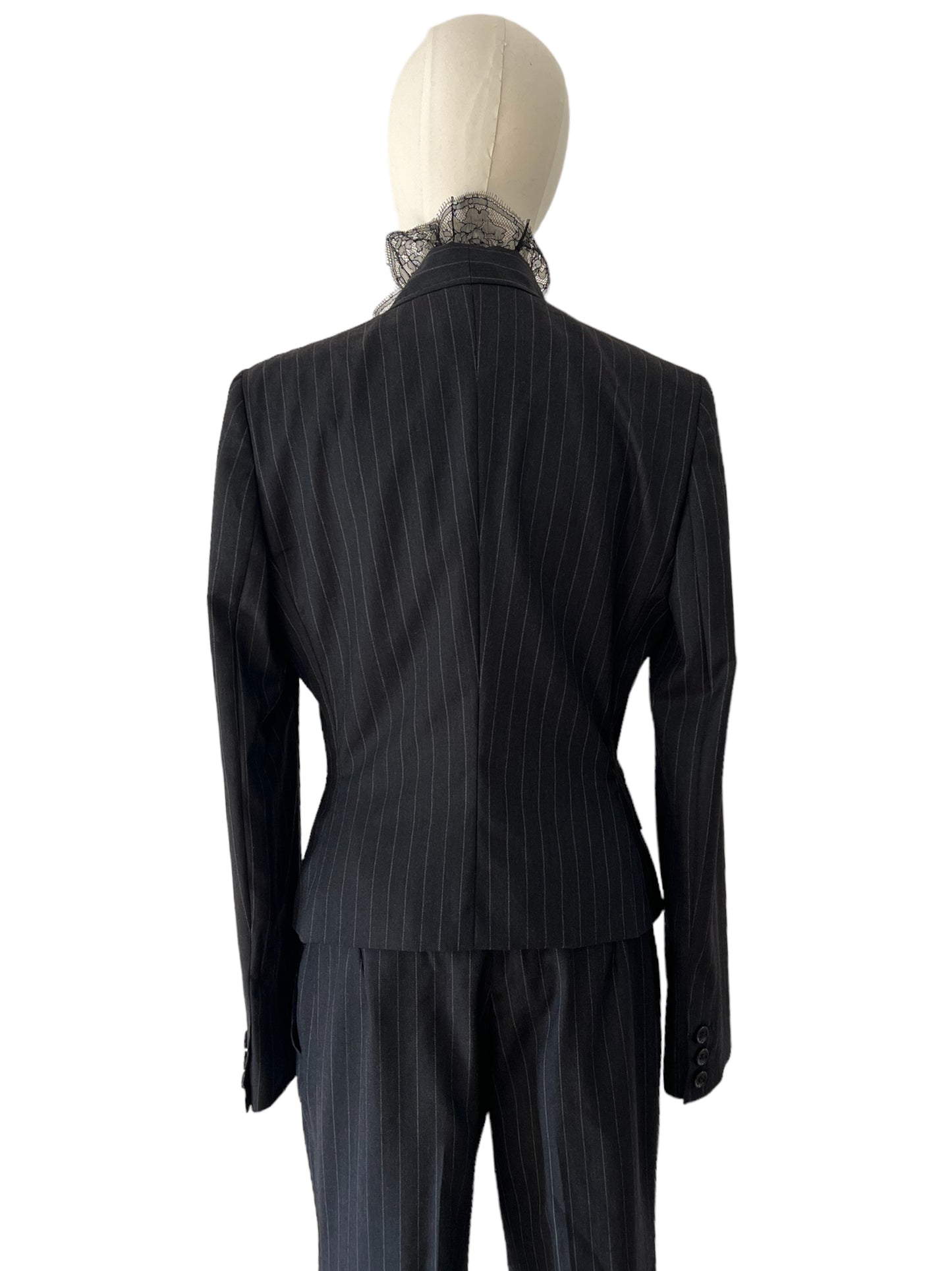 Dolce&Gabbana black wool tailleur