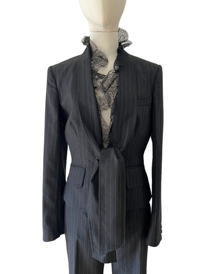 Dolce&Gabbana black wool tailleur