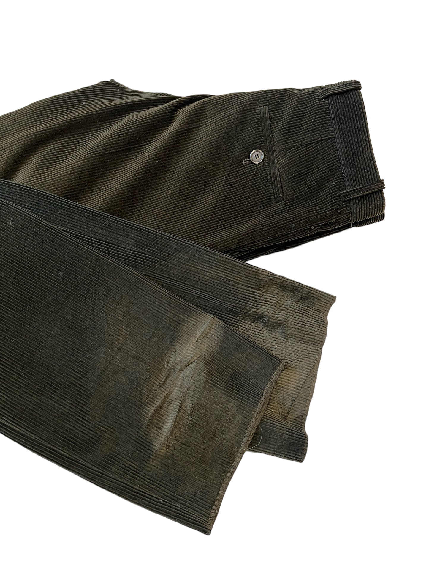 Y/Project pantaloni verde scuro 