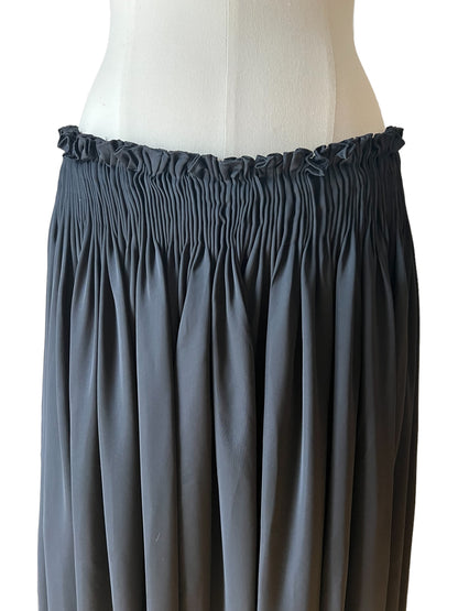 Prada black midi skirt