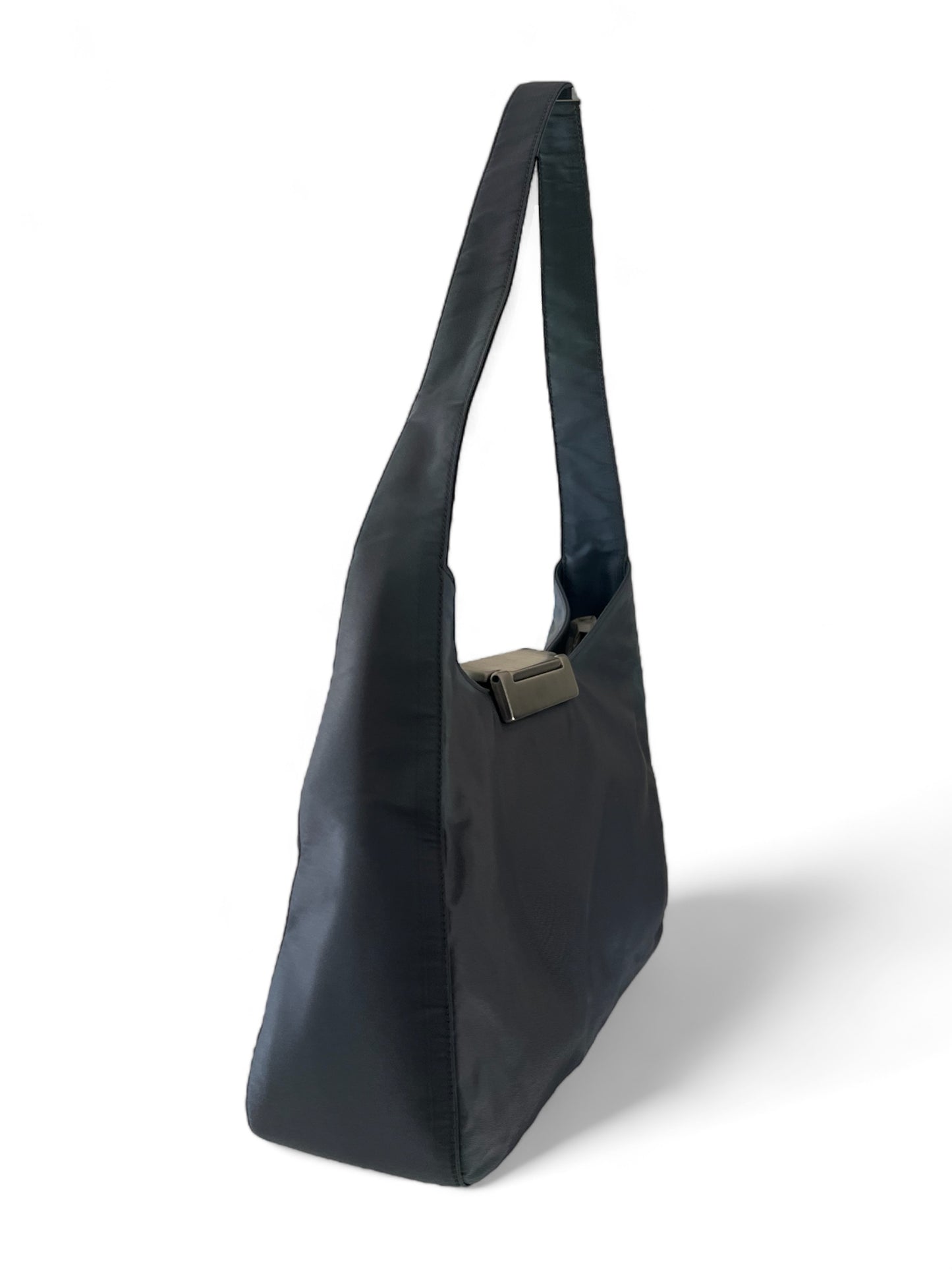 Prada borsa classica grigio cangiante