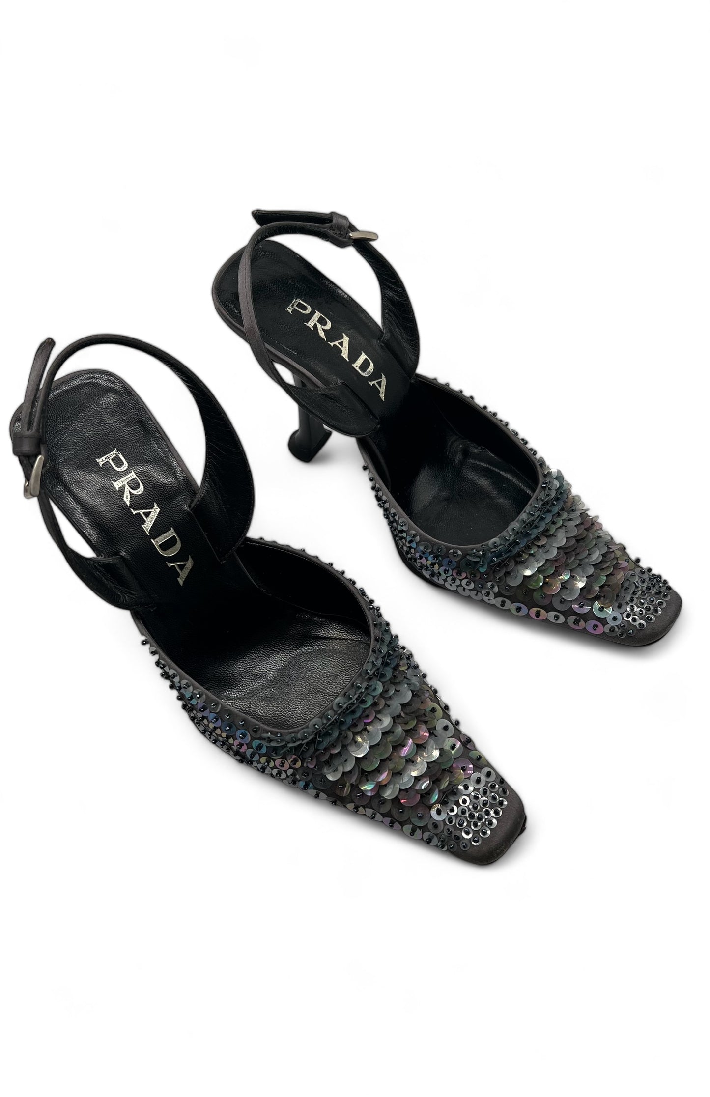 Prada pailettes shoes