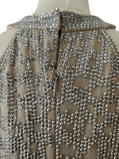 Roberto Cavalli silver dress