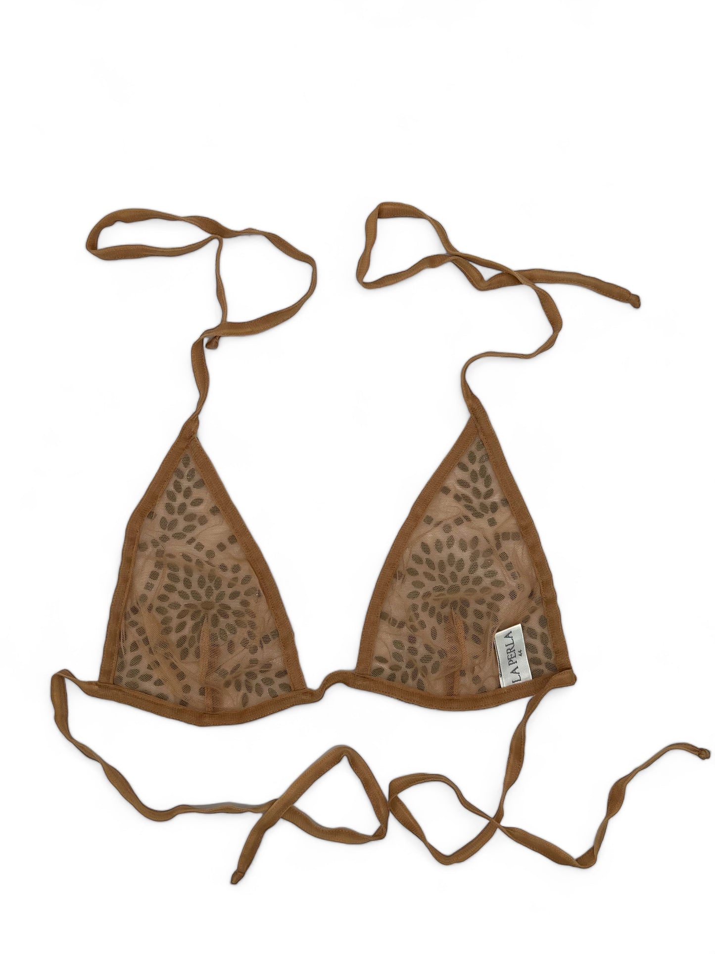 La Perla bikini marrone con cristalli