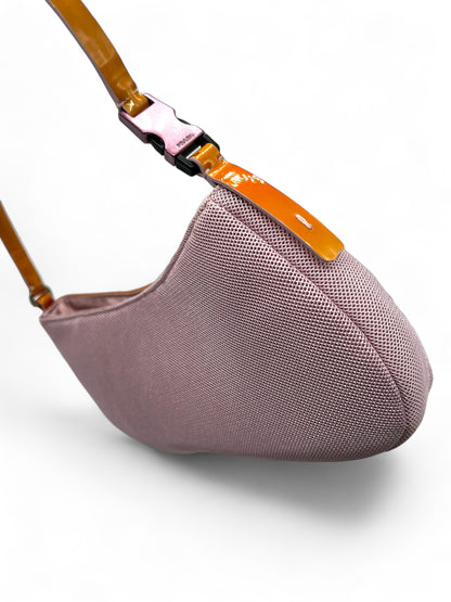 Prada borsa rosa con paillettes