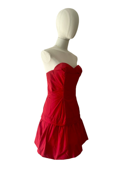 Miu Miu red evening dress