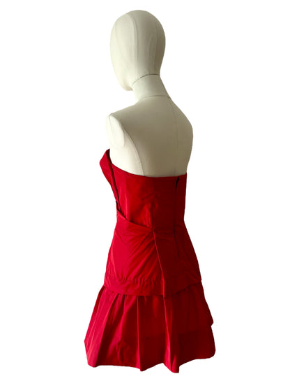 Miu Miu red evening dress