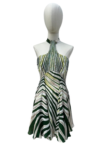 Roberto Cavalli halter dress