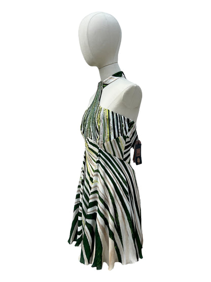 Roberto Cavalli halter dress