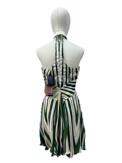 Roberto Cavalli halter dress