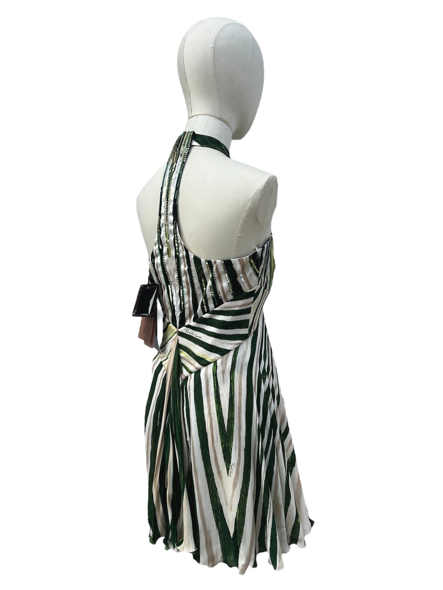 Roberto Cavalli halter dress