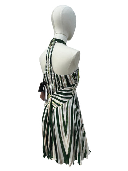 Roberto Cavalli halter dress