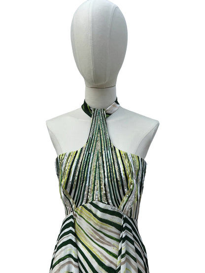 Roberto Cavalli halter dress