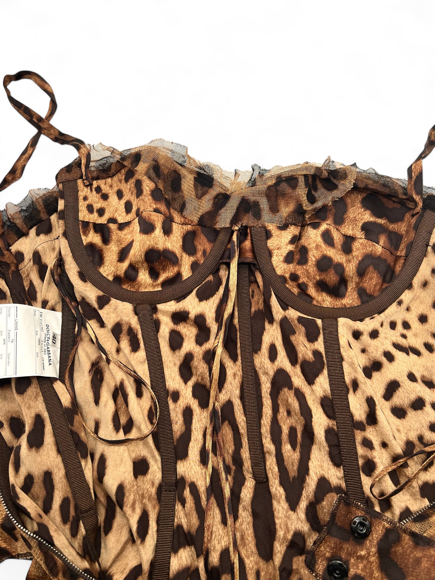 Dolce&Gabbana leopard print dress