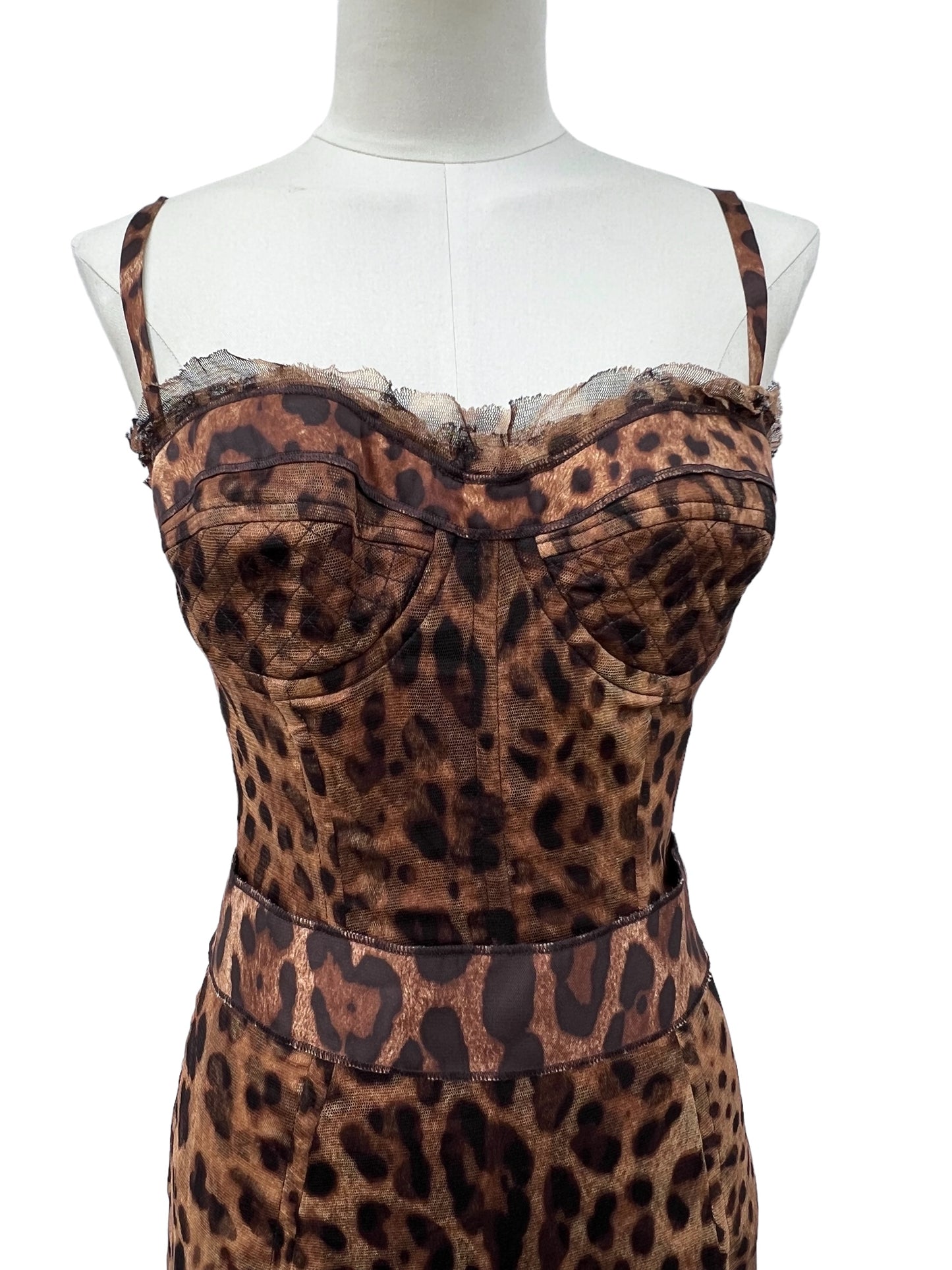 Dolce&Gabbana leopard print dress