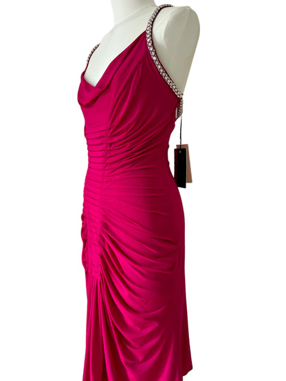 Roberto Cavalli fuxia dress