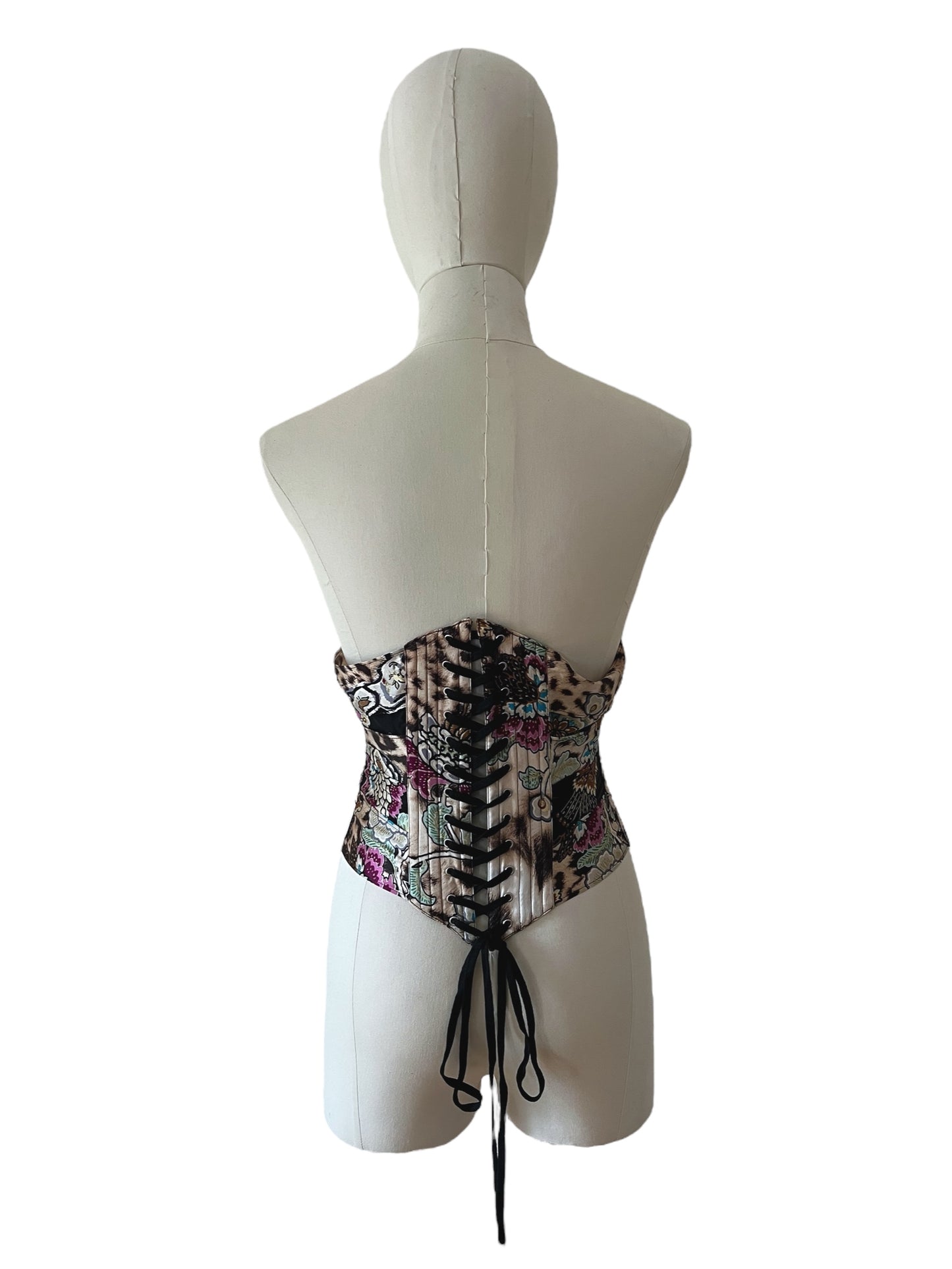 Roberto Cavalli Japanese corset