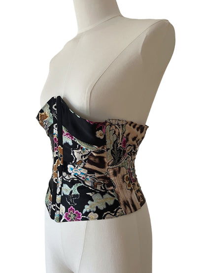 Roberto Cavalli Japanese corset