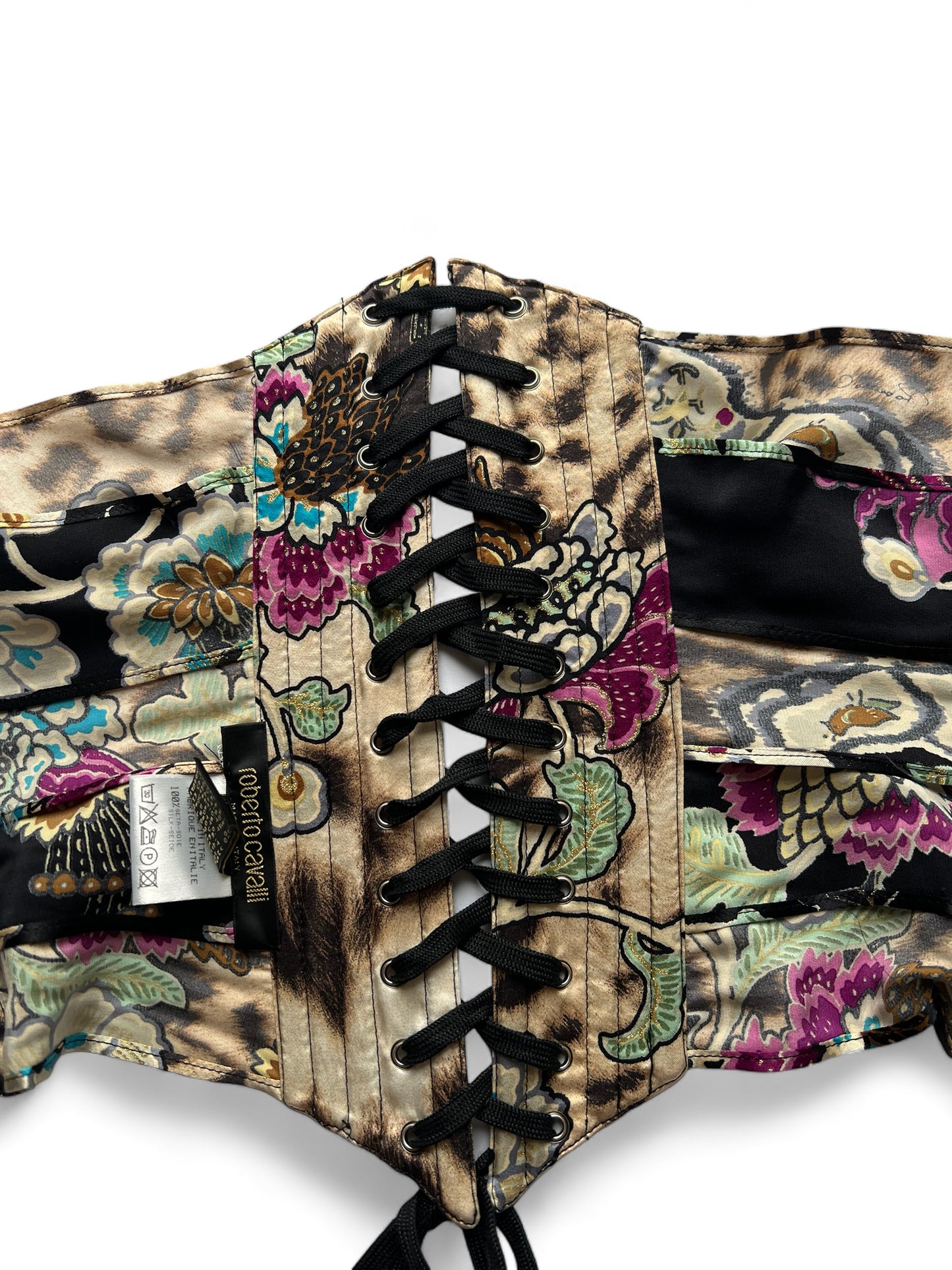 Roberto Cavalli Japanese corset