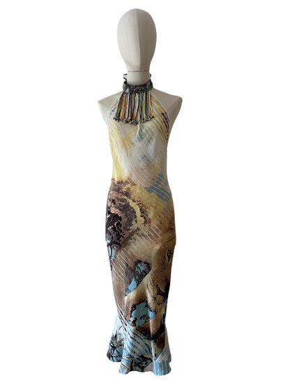 Roberto Cavalli African Queen dress