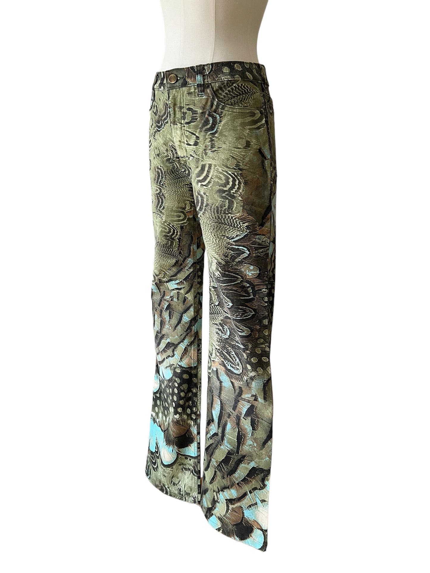 Roberto Cavalli light blue pant