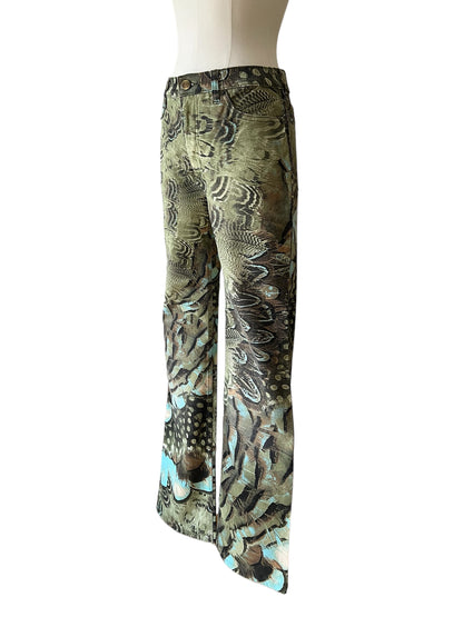 Roberto Cavalli pantalone azzurro