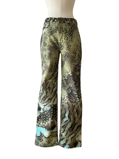 Roberto Cavalli pantalone azzurro