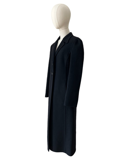 Prada cappotto in lana nera