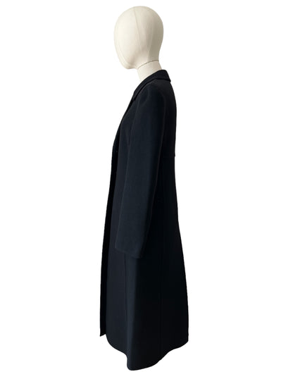 Prada black wool coat