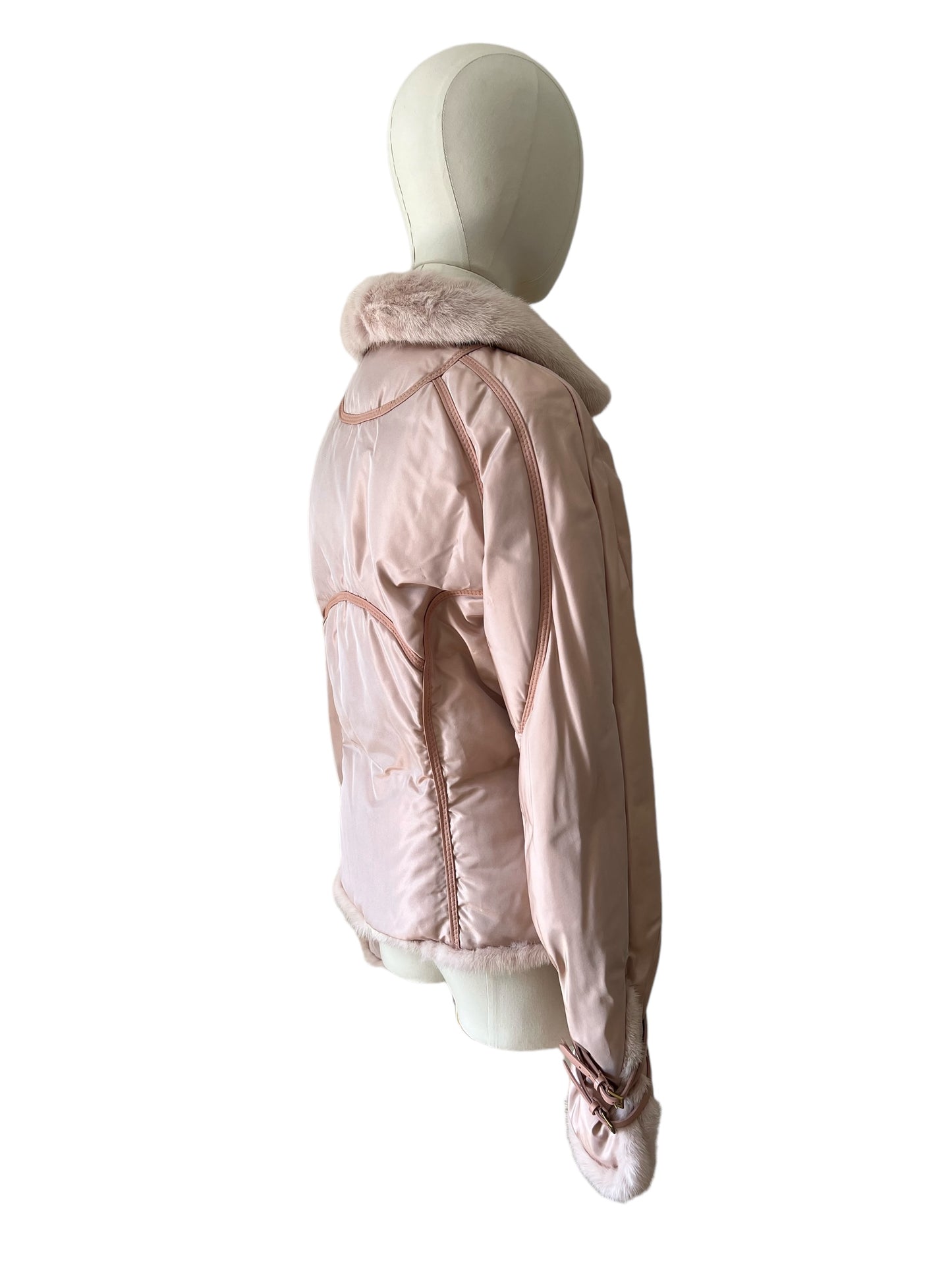 Roberto Cavalli jacket pink/white