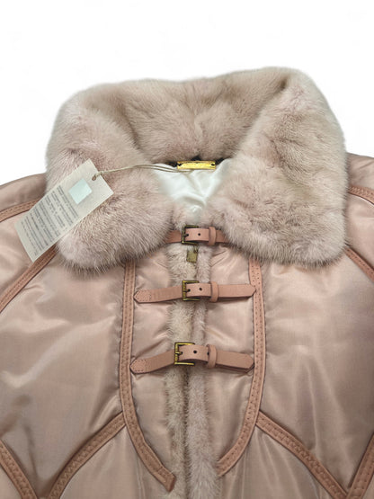 Roberto Cavalli jacket pink/white