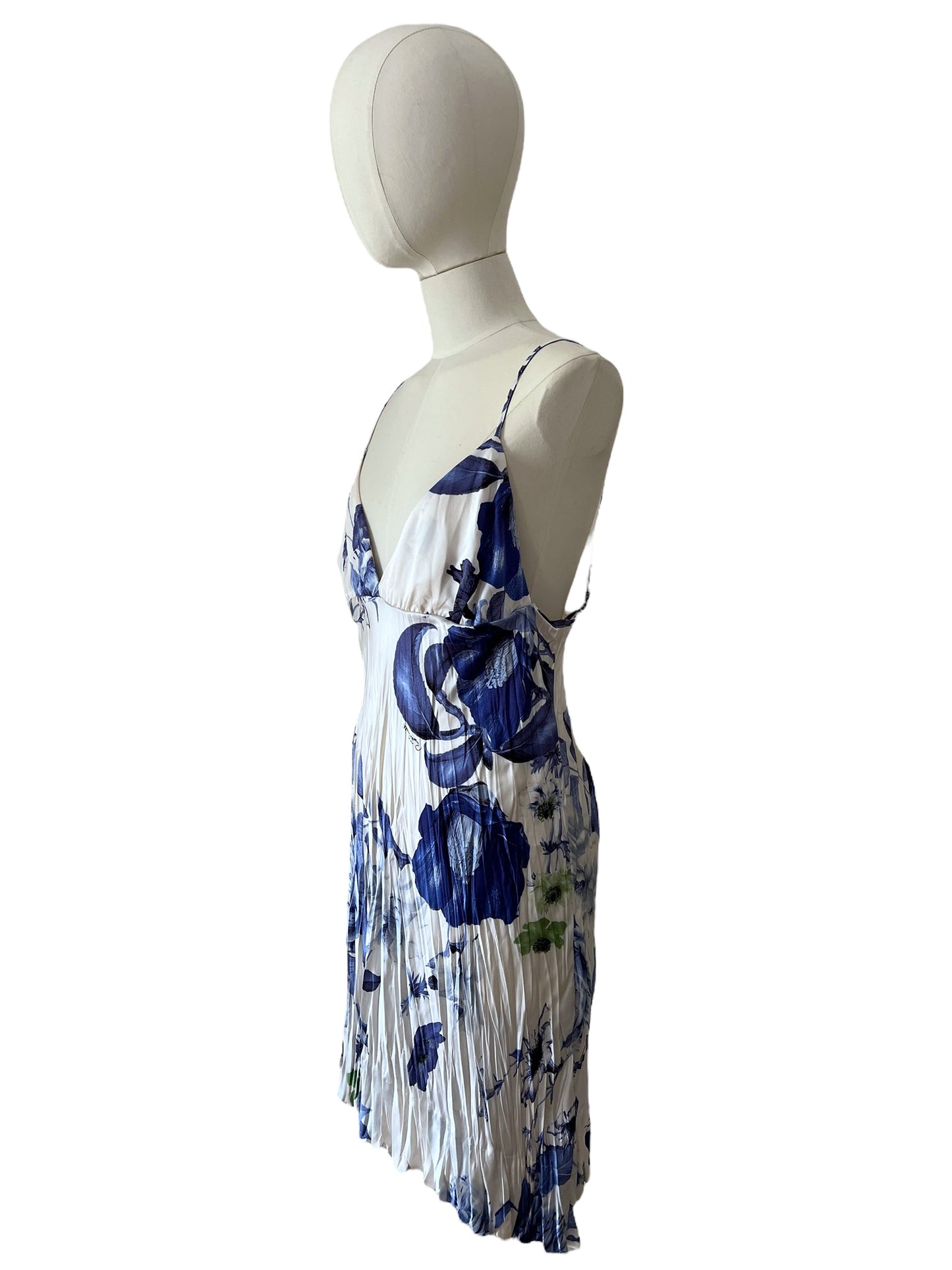 Roberto Cavalli dress white/light blue