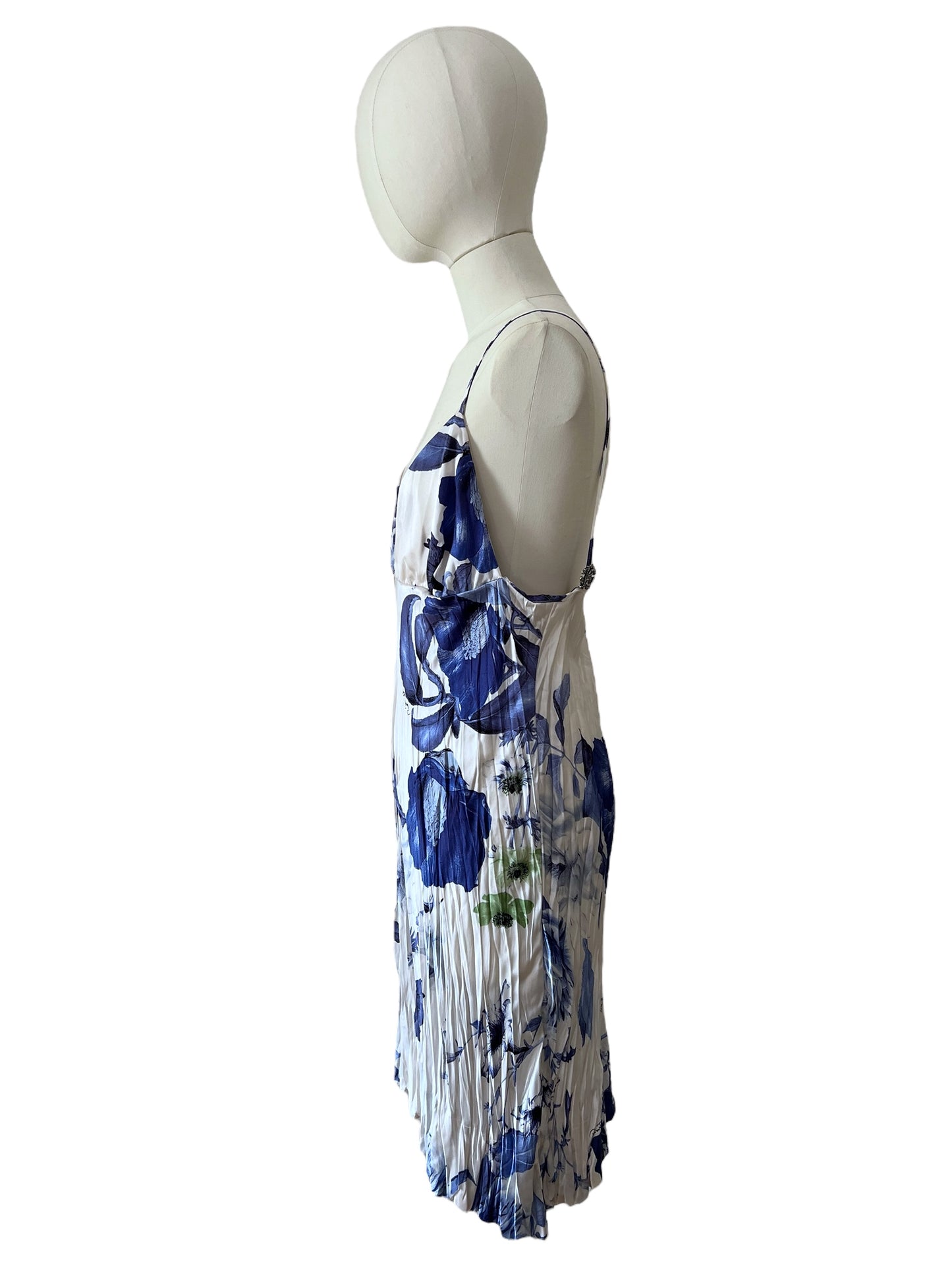 Roberto Cavalli dress white/light blue