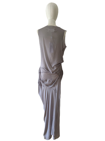 M. Martin Margiela gray long dress