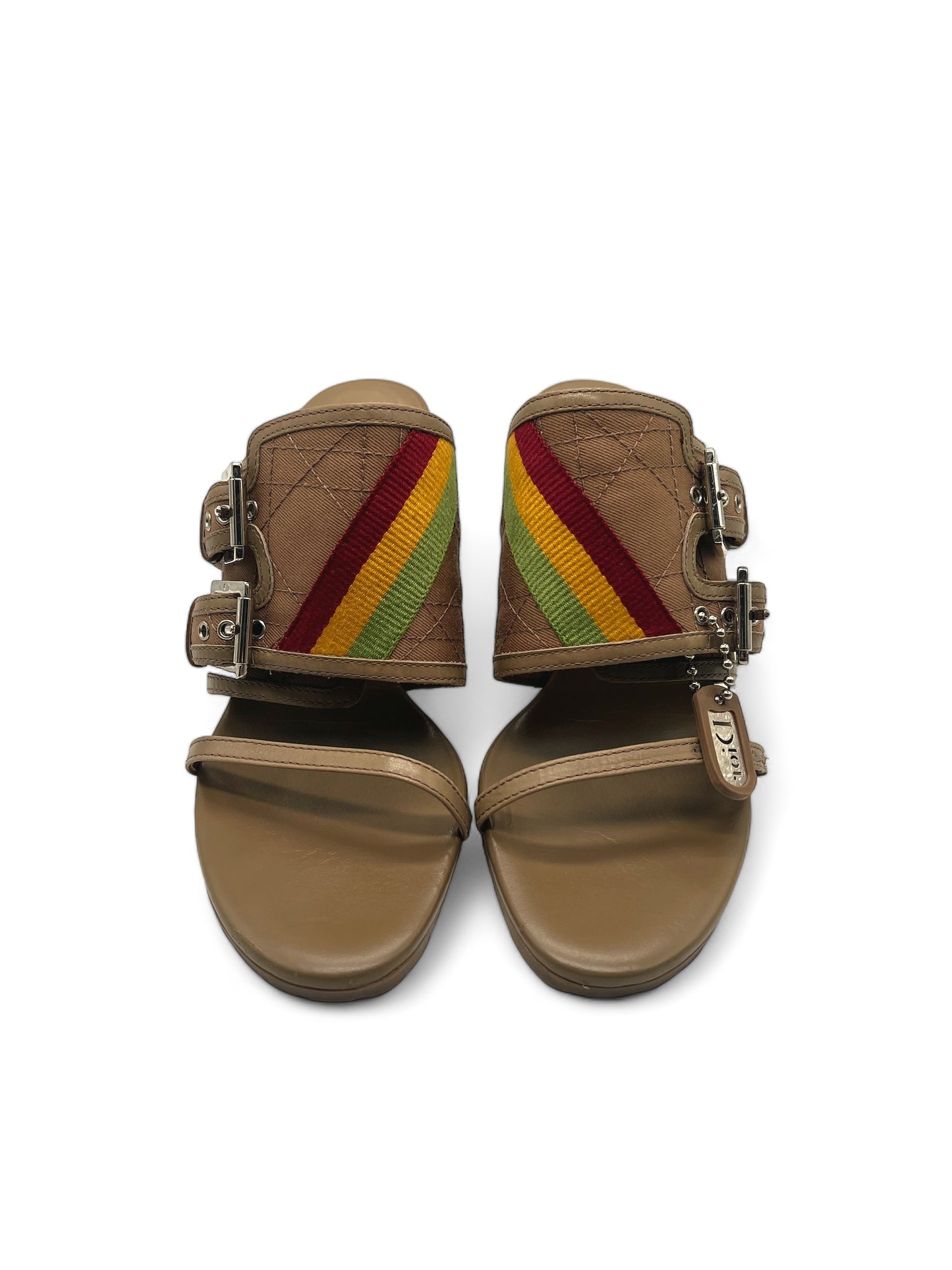 Dior sandal Rasta collection