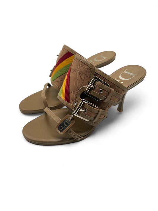 Dior sandal Rasta collection