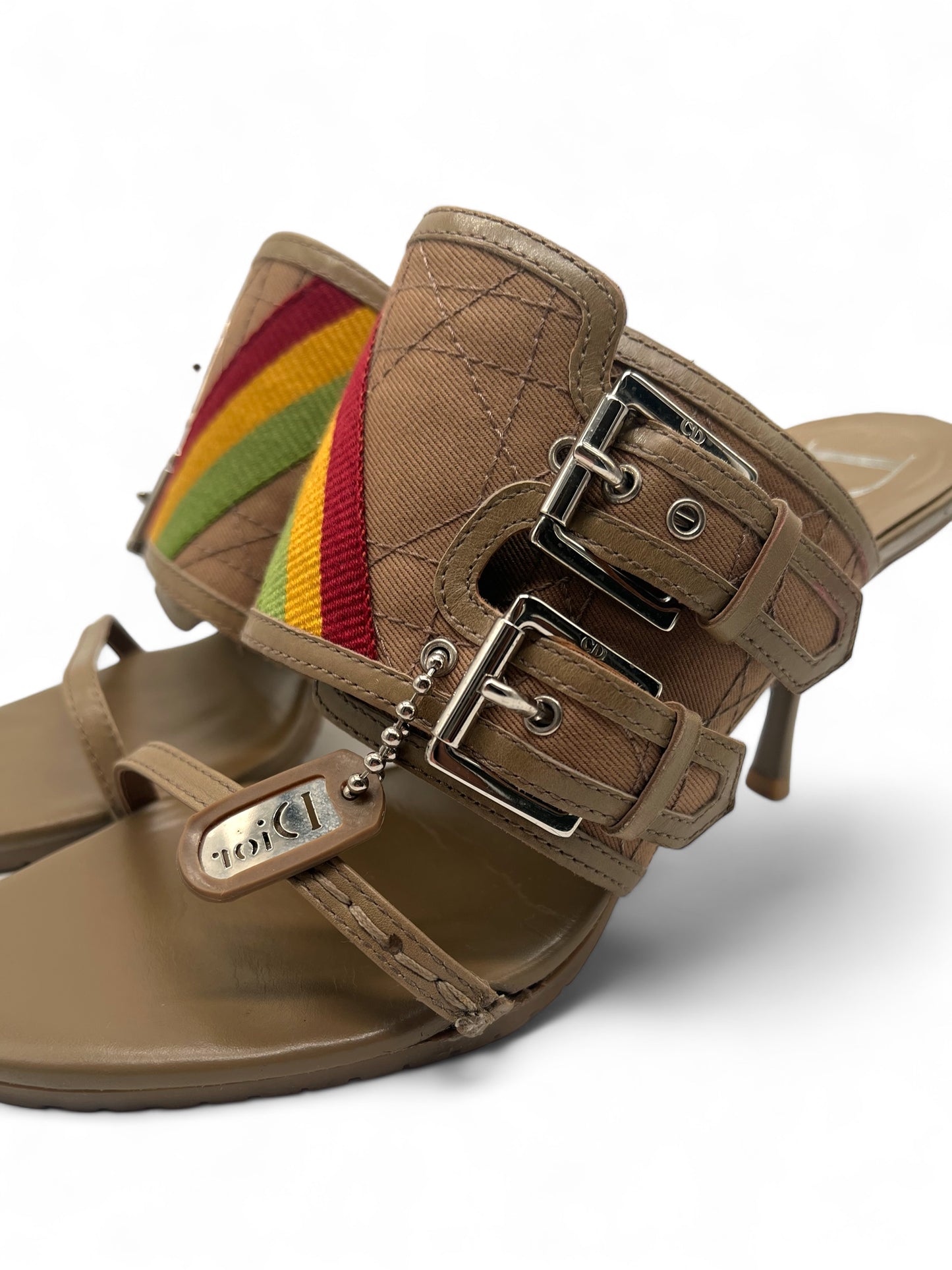 Dior sandal Rasta collection