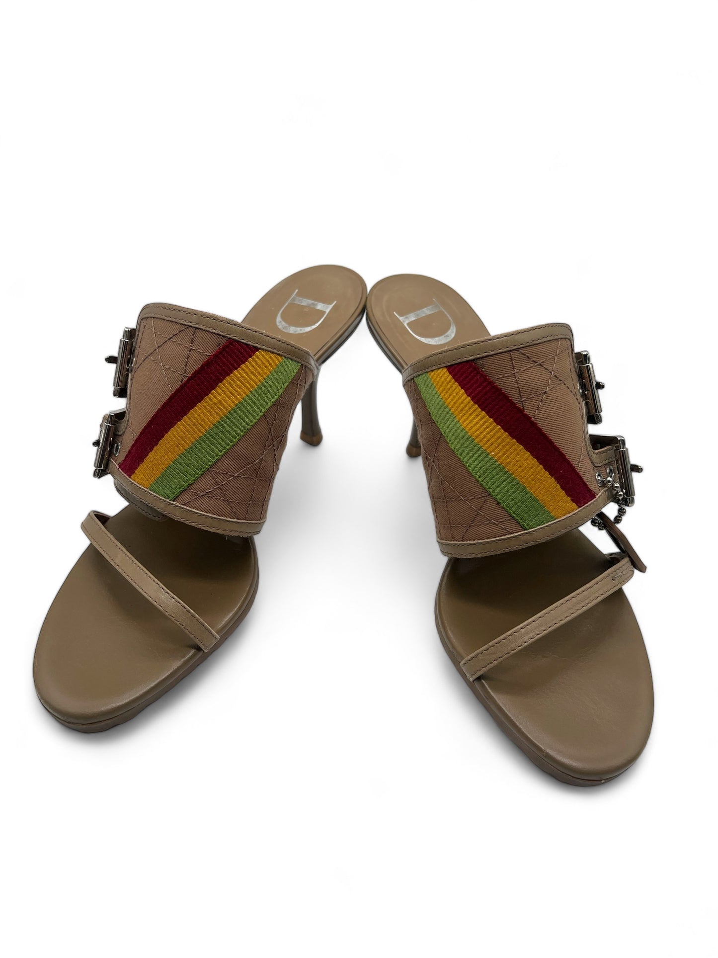 Dior sandal Rasta collection